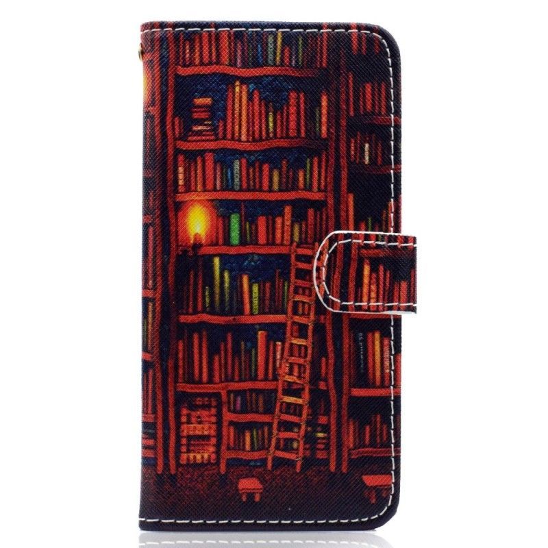 Flipové Pouzdro Huawei Y5 2018 Knihovna
