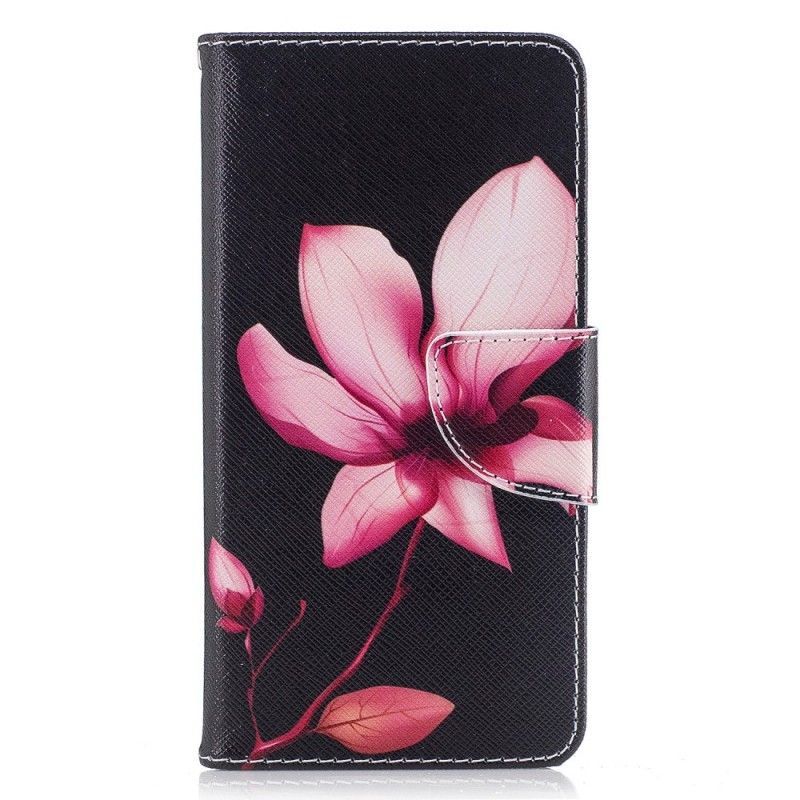 Flipové Pouzdro Huawei Y6 2017 Růžový Květ