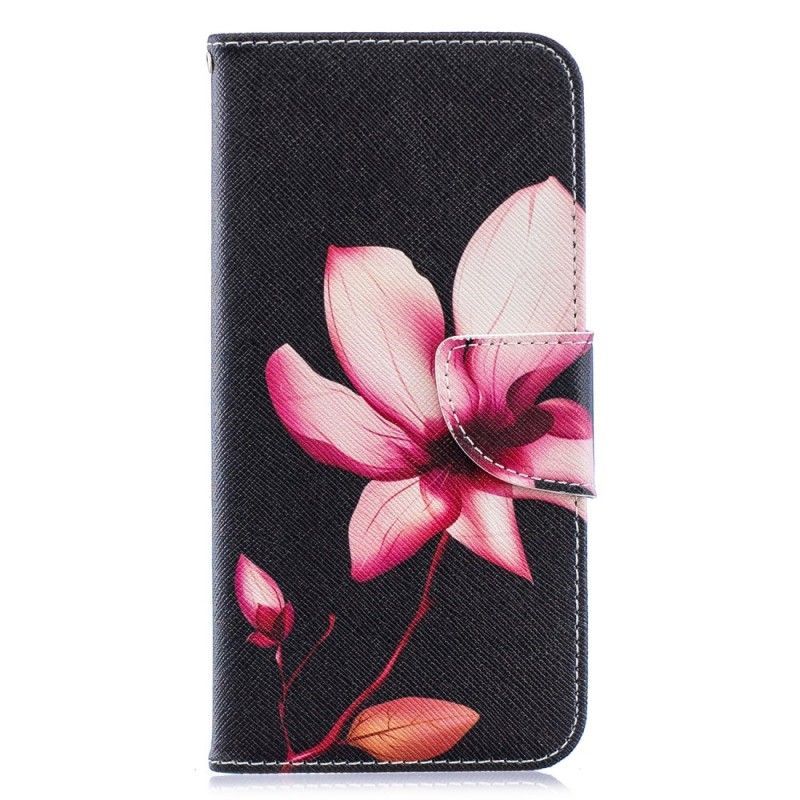 Flipové Pouzdro Huawei Y6 2019 Růžový Květ