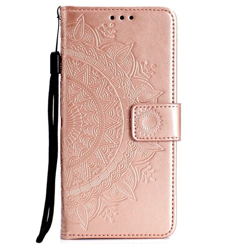 Flipové Pouzdro Huawei Y7 2019 Sluneční Mandala