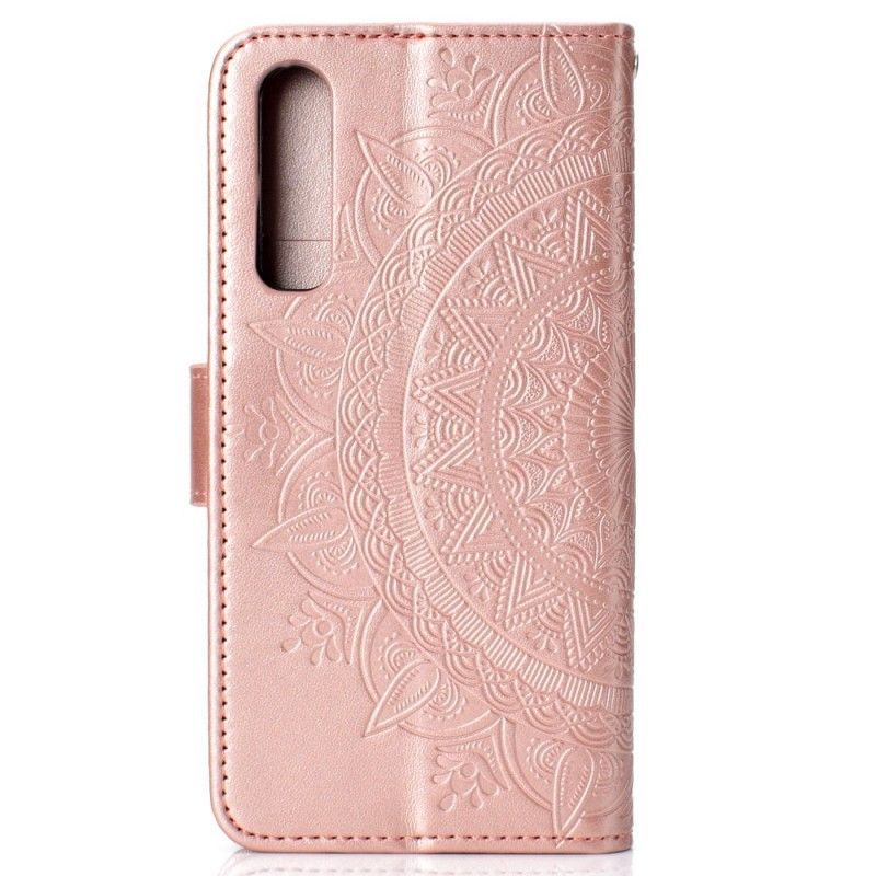 Flipové Pouzdro Na Huawei P30 Sluneční Mandala