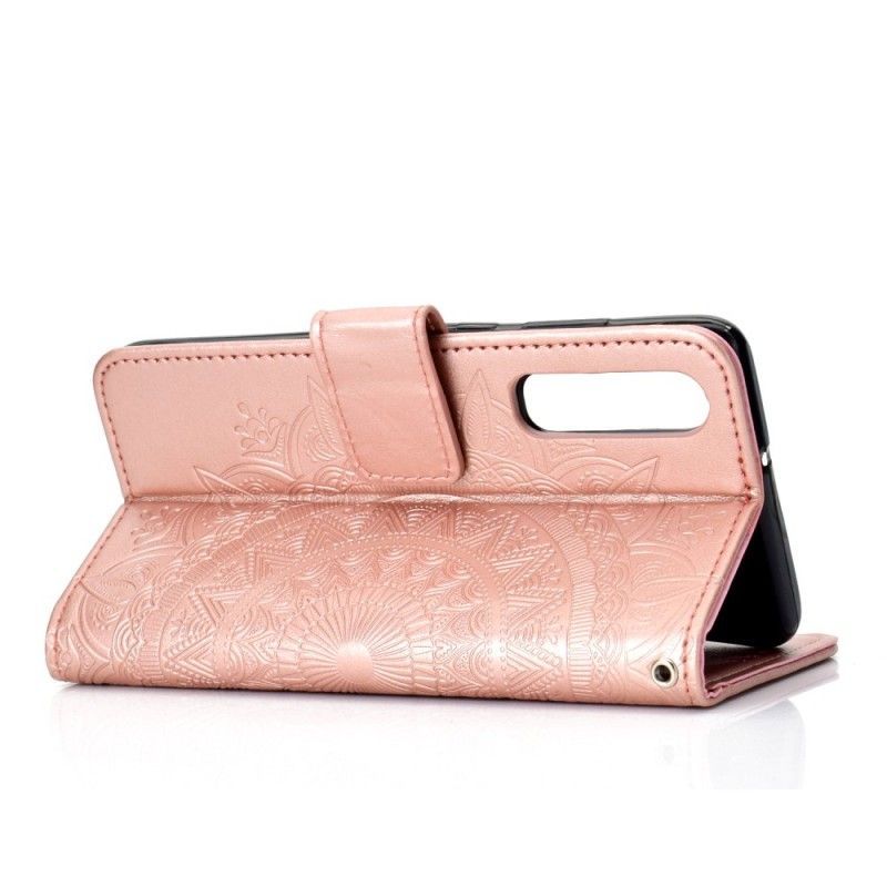 Flipové Pouzdro Na Huawei P30 Sluneční Mandala