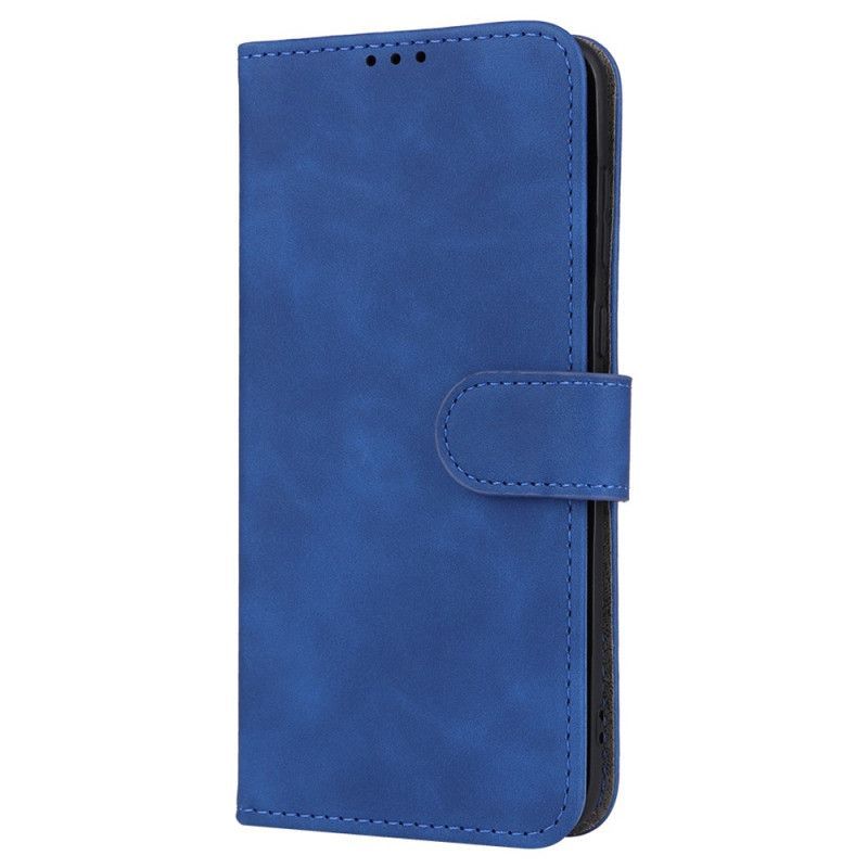 Flipové Pouzdro Na Huawei P60 Pro Na Lana Obyčejná Umělá Kůže S Páskem
