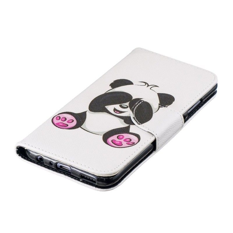 Honor 10 Lite Cover / Flipové Pouzdro Huawei P Smart 2019 Panda Fun