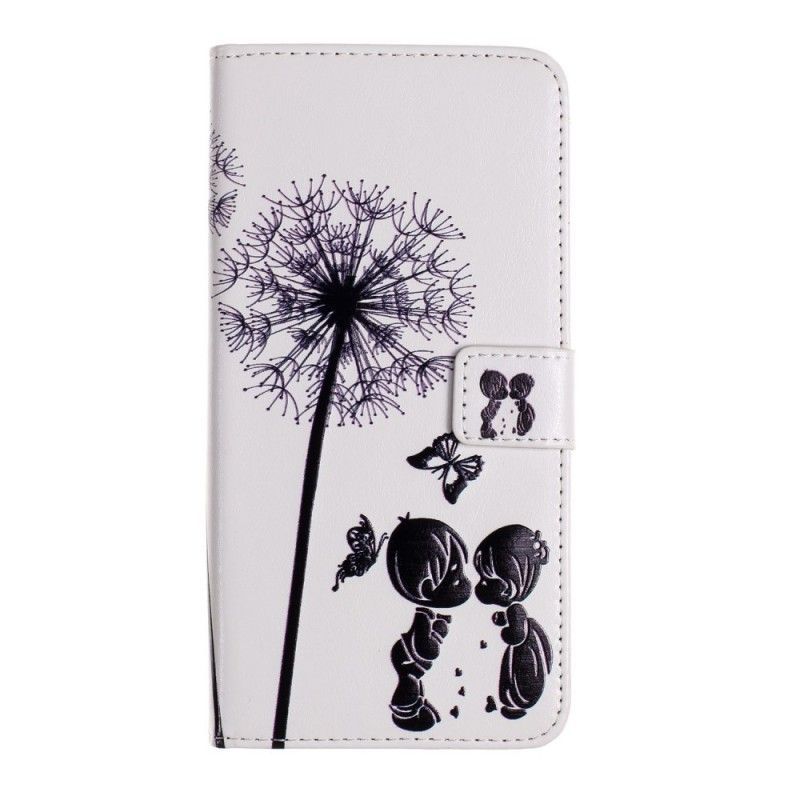 Honor 10 Lite Cover / Peněženková Pouzdra Huawei P Smart 2019 Baby Love Dandelion