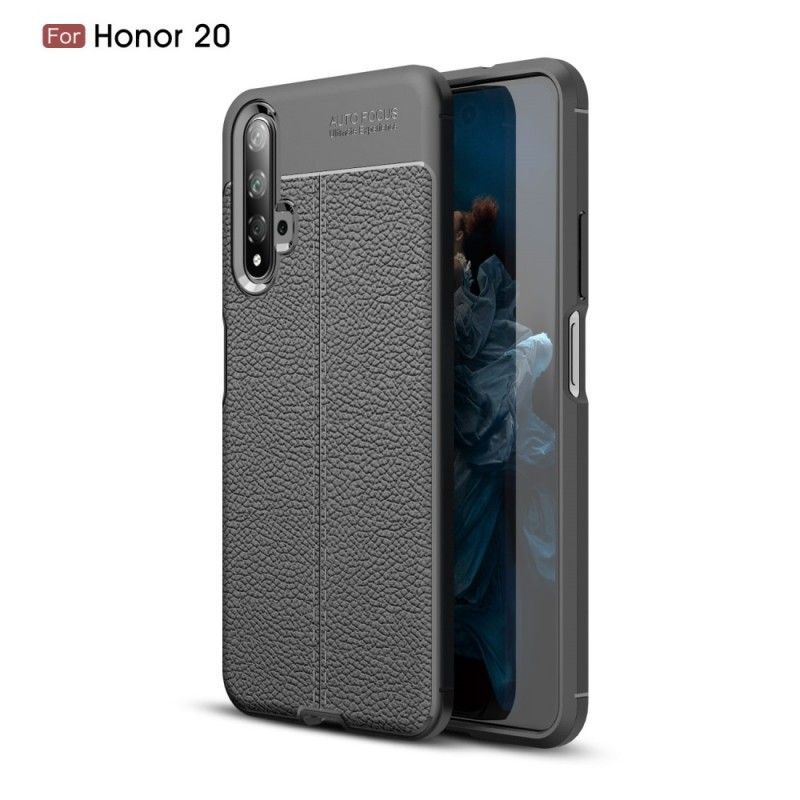 Honor 20 Shell / Kryt Huawei Nova 5t Efekt Dvojité Liči Kůže