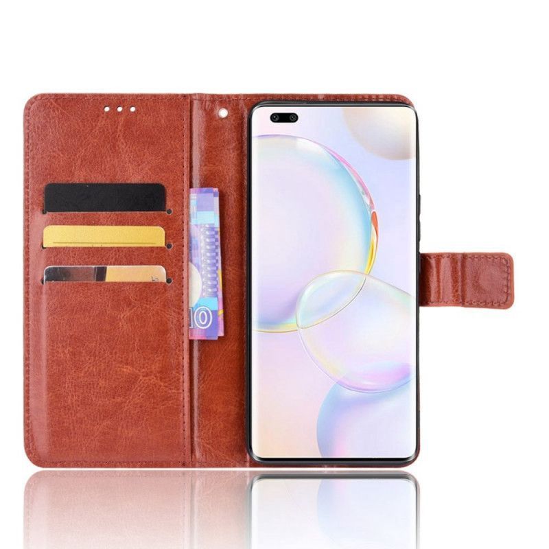 Honor 50 Pro / Huawei Nova 9 Pro Okázalý Kryt Z Umělé Kůže