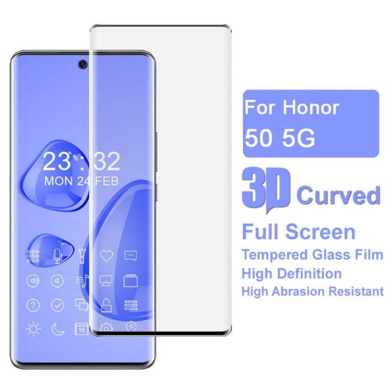 Honor 50 / Tvrzené Sklo Huawei Nova 9 S Černým Obrysem Pro Ochranu Obrazovky