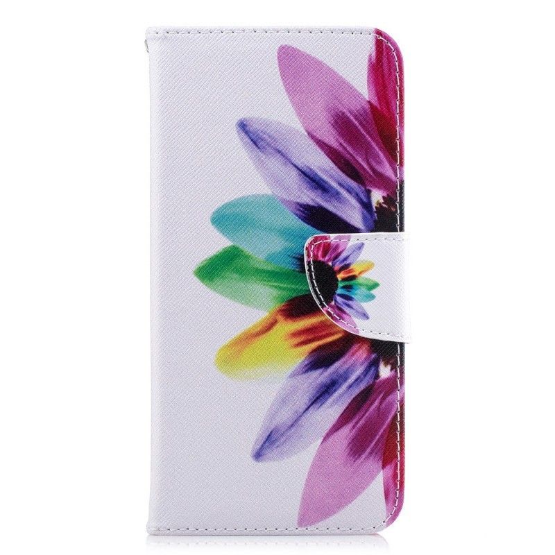 Huawei P Samrt Plus Pouzdro Akvarelová Květina