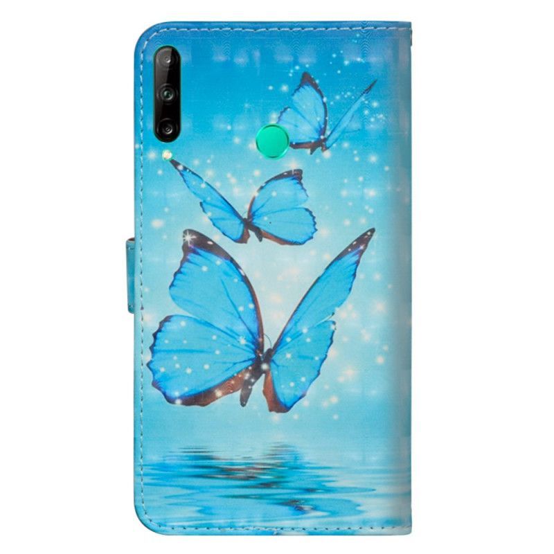 Huawei P40 Lite E Kryt Létající Modří Motýli
