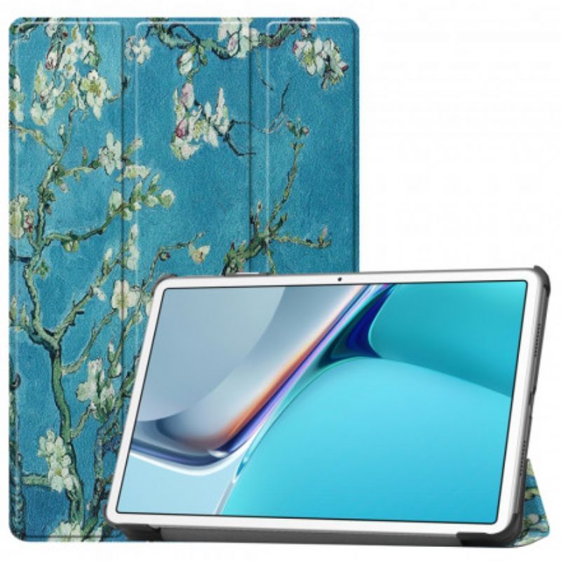 Inteligentní Pouzdro Kryt Huawei Matepad 11 (2021) Kvetoucí Větve