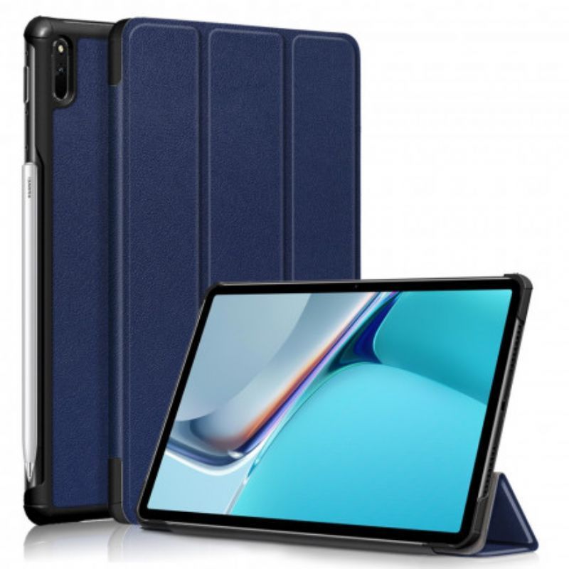 Inteligentní Pouzdro Kryt Huawei Matepad 11 (2021) Tři Chlopně Držáku Pera