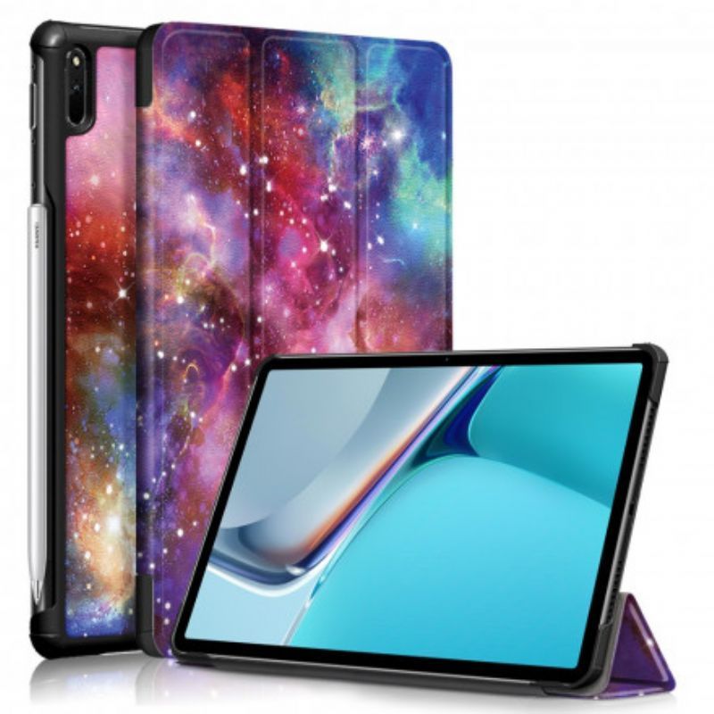Inteligentní Pouzdro Kryt Huawei Matepad 11 (2021) Zesílený Vesmír