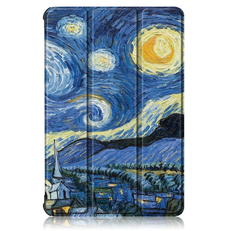 Inteligentní Pouzdro Kryt Huawei Matepad T 10s Vyztužené Van Gogh