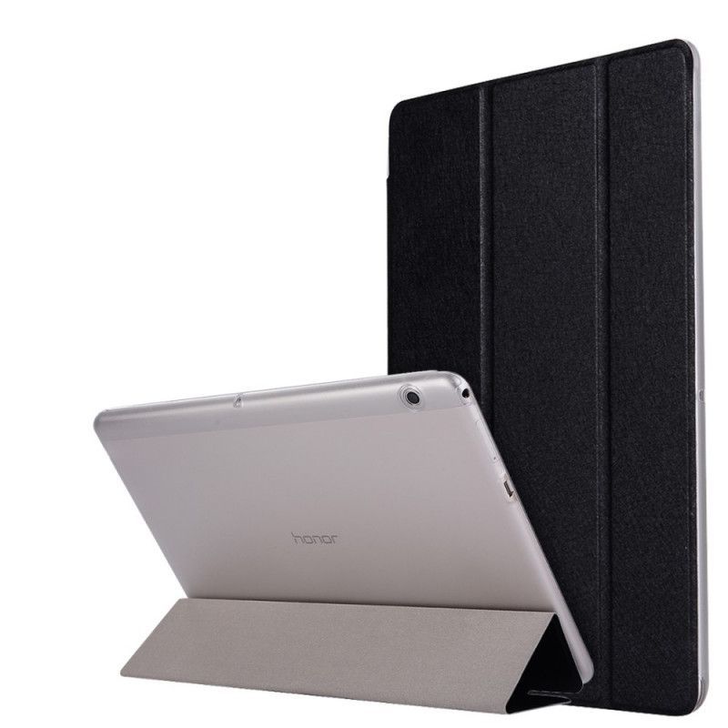 Inteligentní Pouzdro Kryt Huawei Mediapad T3 10 Hedvábná Textura
