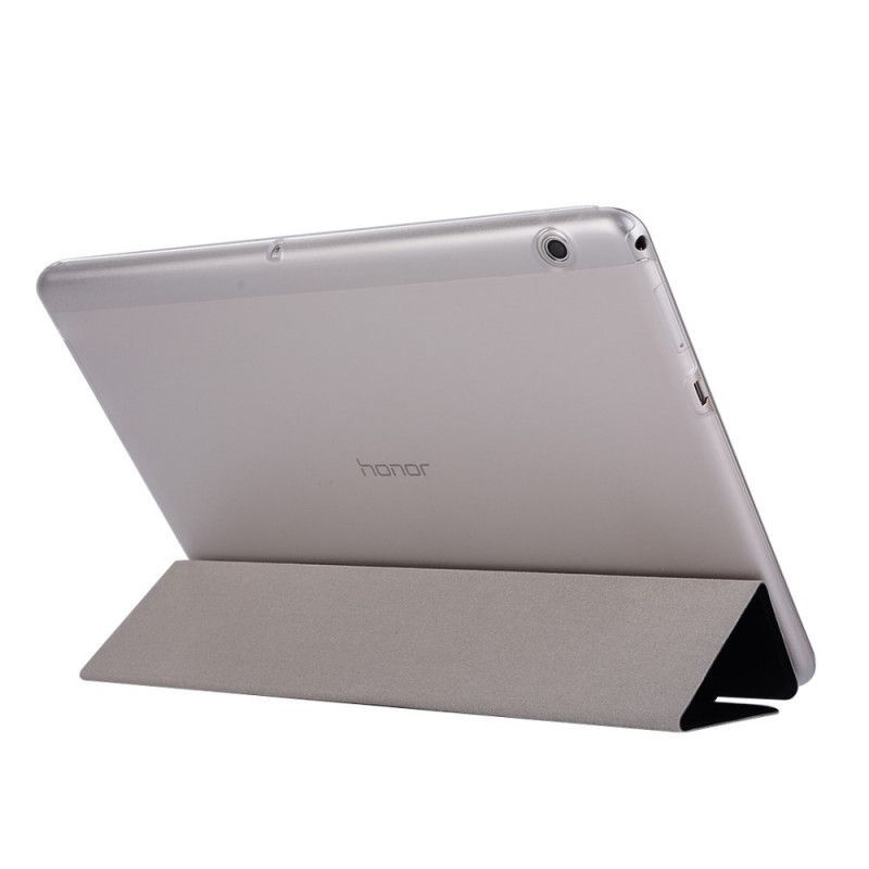 Inteligentní Pouzdro Kryt Huawei Mediapad T3 10 Hedvábná Textura