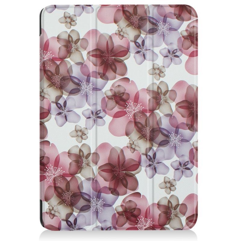Inteligentní Pouzdro Kryt Na Huawei Mediapad T3 10 Liberty Flowers