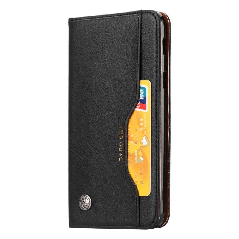 Kožené Pouzdro Folio Huawei Mate 20 Lite Držák Na Karty Z Umělé Kůže