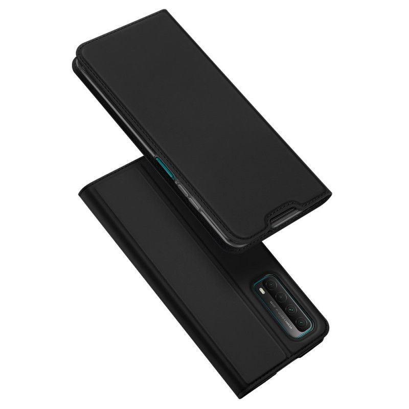 Kožené Pouzdro Folio Huawei P Smart 2021 Kůže Pro Dux Ducis