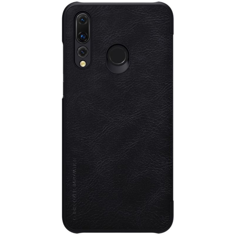 Kožené Pouzdro Folio Huawei P Smart Plus 2019 Série Nillkin Qin