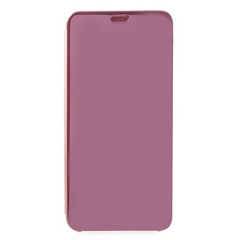 Kožené Pouzdro Folio Huawei P Smart Plus Zrcadlový A Kožený Efekt