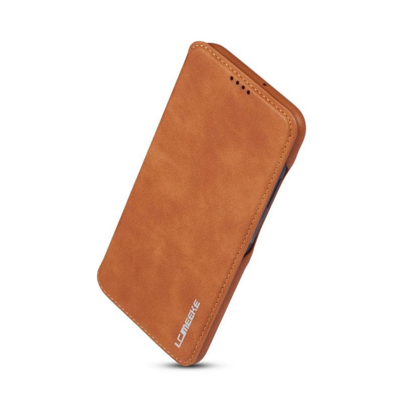 Kožené Pouzdro Folio Huawei P40 Lite Efekt Kůže Lc.imeeke