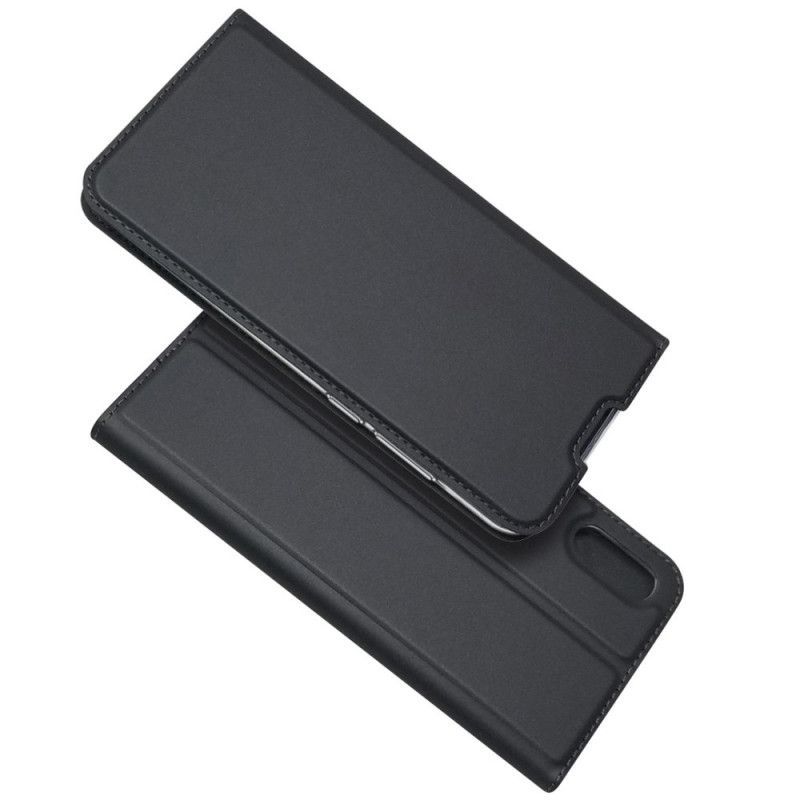 Kožené Pouzdro Folio Huawei Y6 2019 Magnetická Spona
