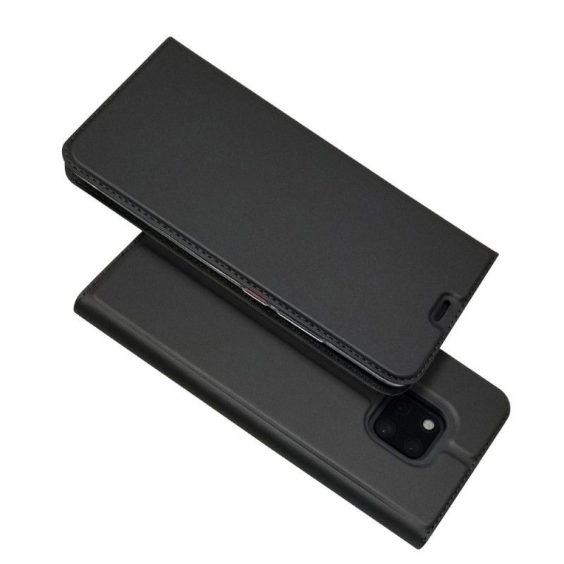 Kožené Pouzdro Folio Na Huawei Mate 20 Pro Pouzdro Na Karty S Koženým Efektem
