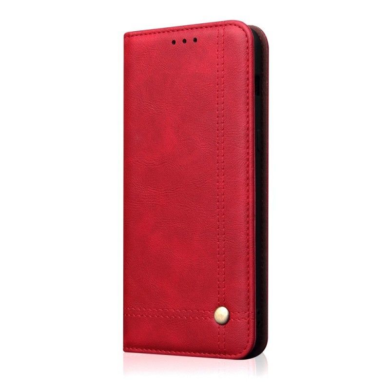 Kožené Pouzdro Folio Na Huawei Mate 20 Švy S Koženým Efektem