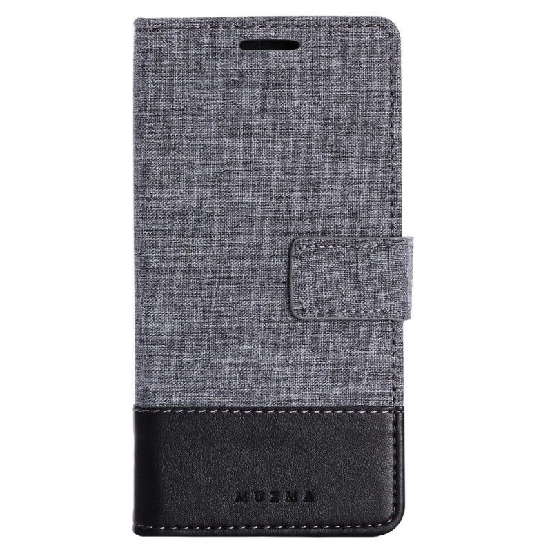 Kožené Pouzdro Huawei P10 Lite Muxma Efekt Látky A Kůže