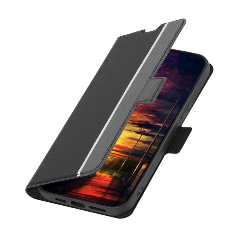 Kožený Kryt Huawei Nova 11 Pro Ultra Jemný Dvoubarevný