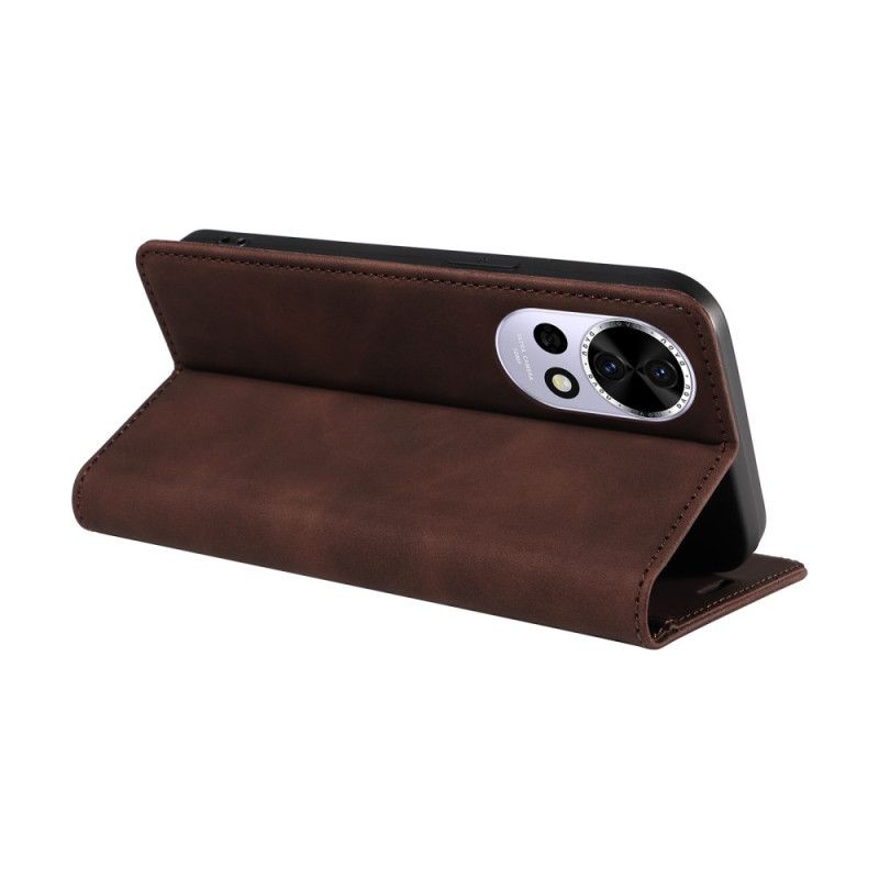 Kožený Kryt Huawei Nova 13 Betopnice Semišový Efekt