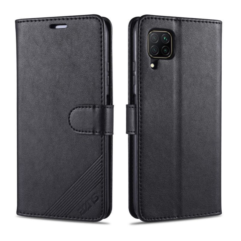 Kožený Kryt Huawei P40 Lite Azns Imitace Kůže