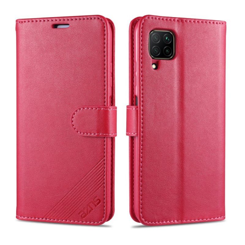 Kožený Kryt Huawei P40 Lite Azns Imitace Kůže