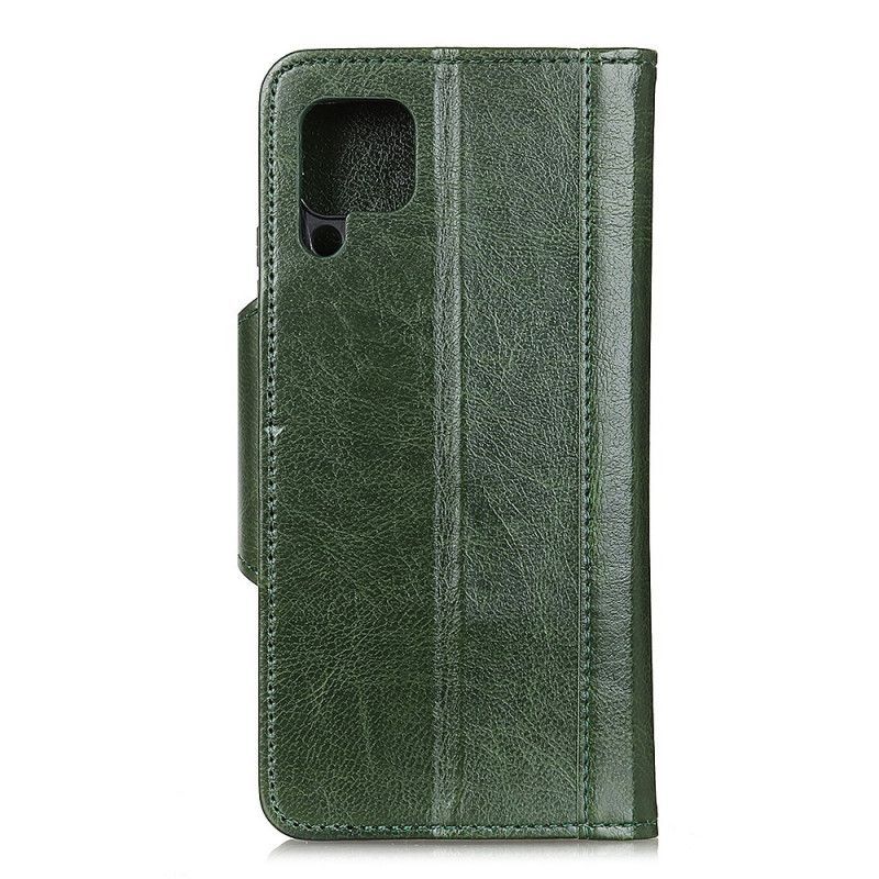 Kožený Kryt Huawei P40 Lite Retro Kovová Spona Z Umělé Kůže