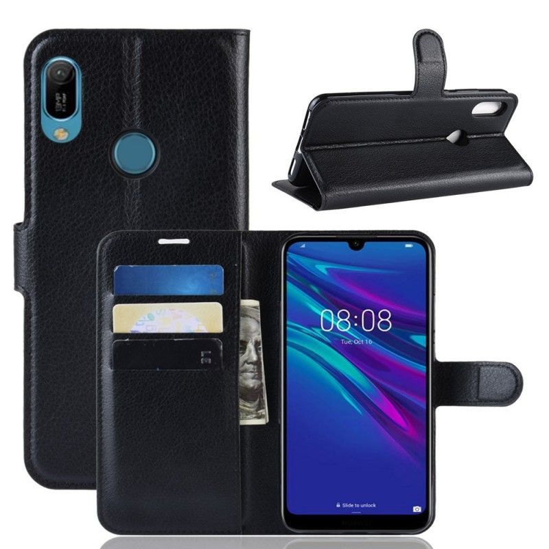 Kožený Kryt Huawei Y6 2019 Klasika