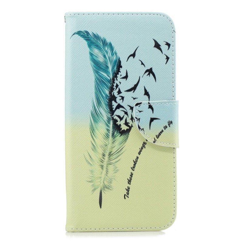 Kožený Kryt Na Huawei Mate 20 Pro Naučte Se Létat