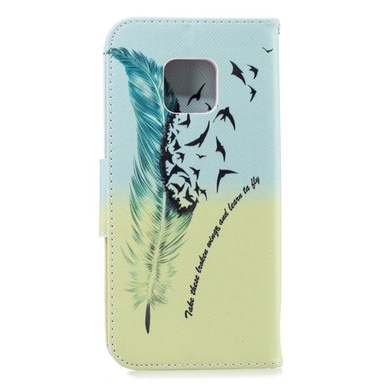 Kožený Kryt Na Huawei Mate 20 Pro Naučte Se Létat