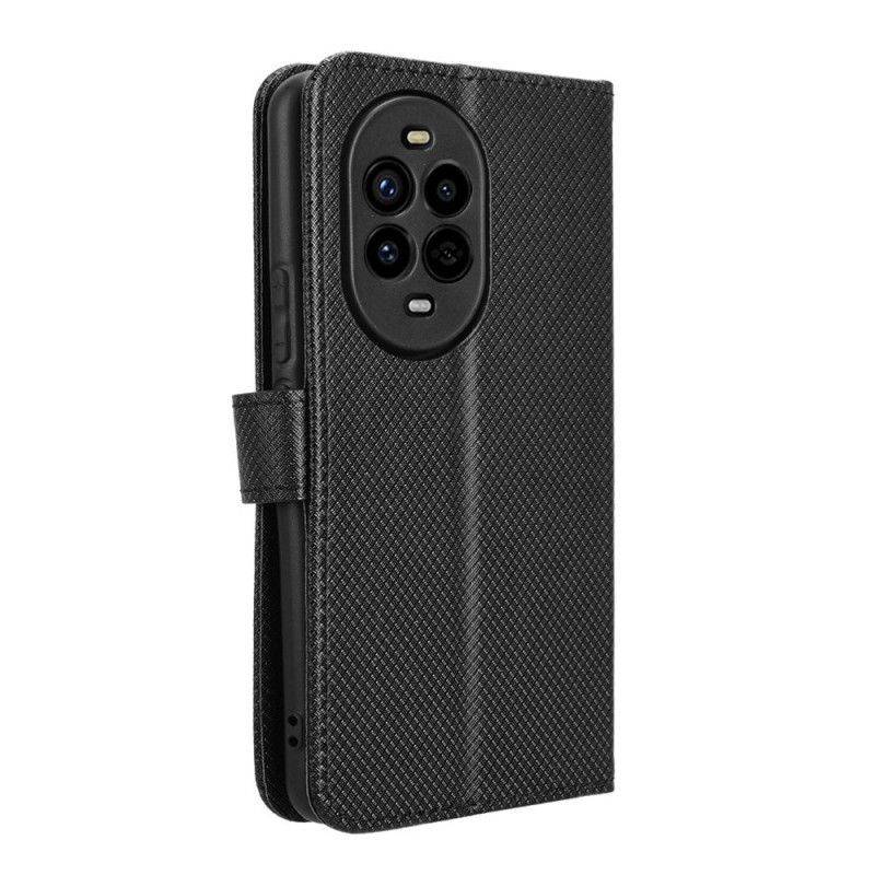 Kožený Kryt Na Huawei Nova 13 Pro Řemínek S Puntíky