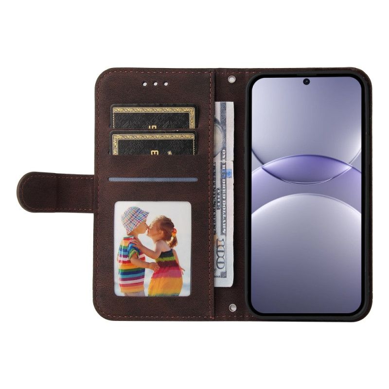 Kožený Kryt Na Huawei Nova 13 Vintage Nýt A Řemínek