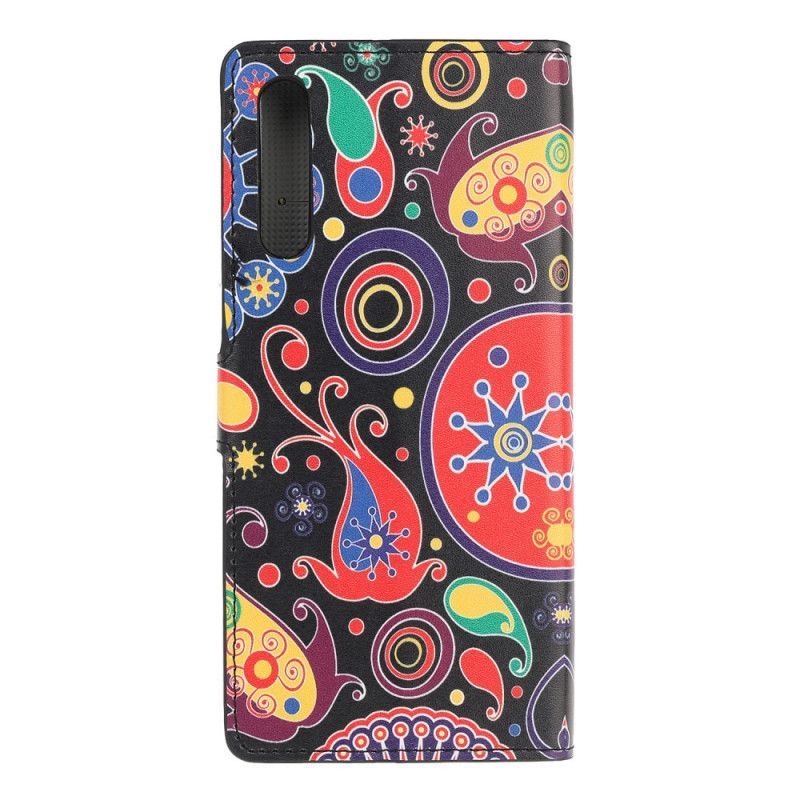 Kožený Kryt Na Huawei P Smart S Návrh Galaxie