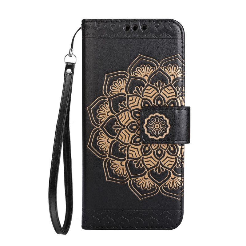 Kožený Kryt Na Huawei P10 Lite Elegantní Mandala