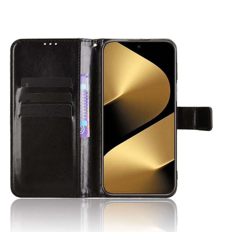 Kožený Kryt Na Huawei Pura 80 Pro Okázalá Umělá Kůže