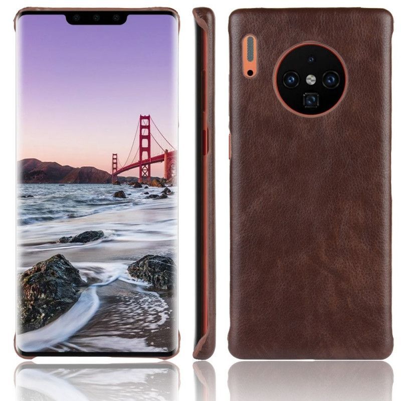 Kryt Huawei Mate 30 Pro Výkonný Efekt Liči Kůže