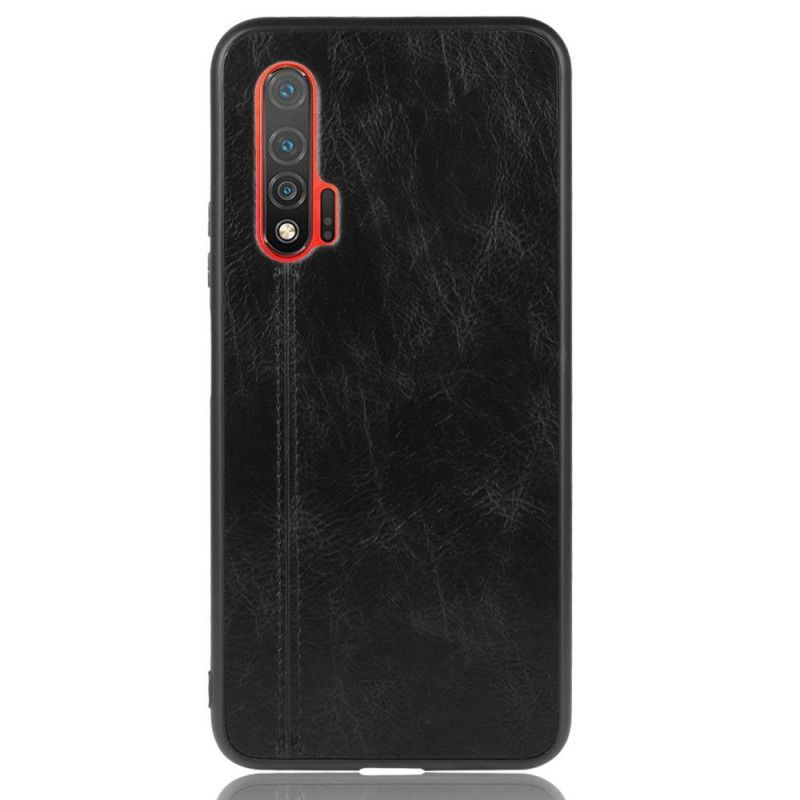 Kryt Huawei Nova 6 Efekt Kůže Ve Švu