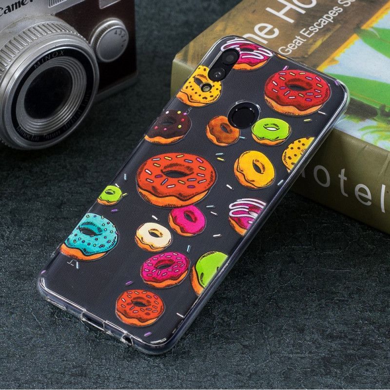 Kryt Huawei P Smart 2019 Průhledné Koblihy