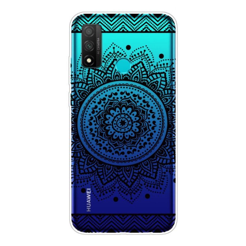 Kryt Huawei P Smart 2020 Průhledná Květinová Mandala