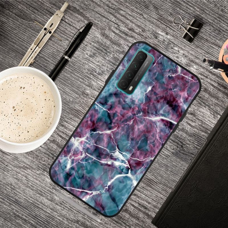 Kryt Huawei P Smart 2021 Fialový Mramor