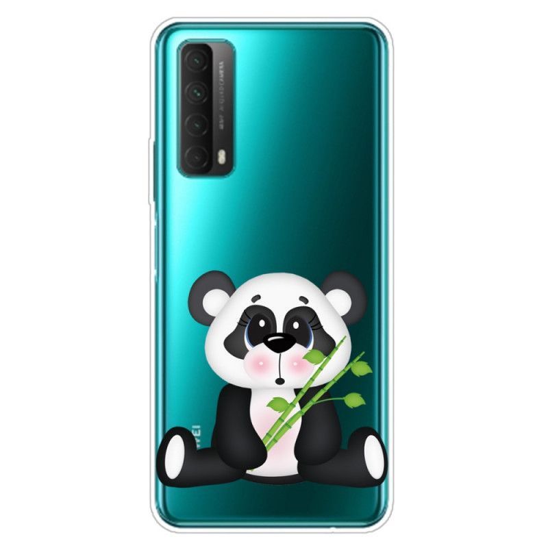 Kryt Huawei P Smart 2021 Průhledná Smutná Panda