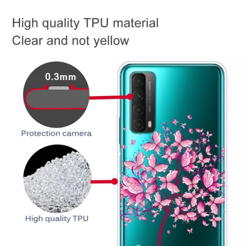 Kryt Huawei P Smart 2021 Průhledný Šílený Strom